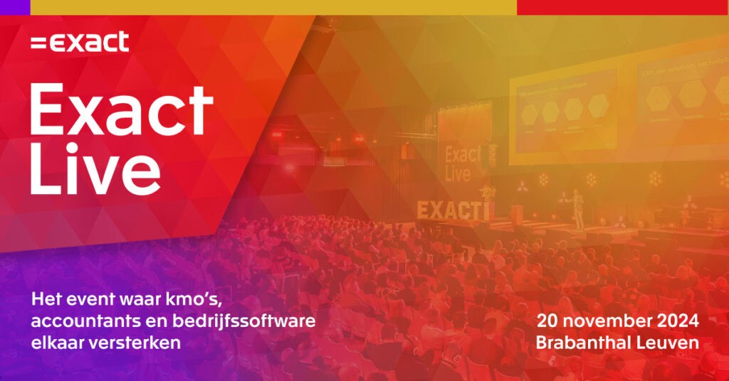 Ontmoet BizBloqs op Exact Live 2024 in Leuven!