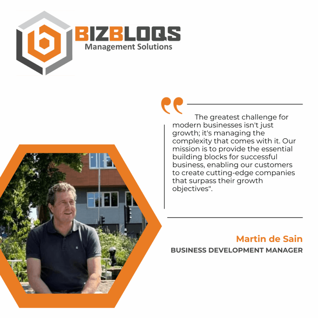BizBloqs stelt Martin de Sain aan als Business Development Manager om groei te stimuleren